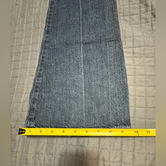 Seven 7 For All Mankind Jeans Women's Sz 28 Dojo Pink A Flare Distressed Y2K - Picture 6 of 11